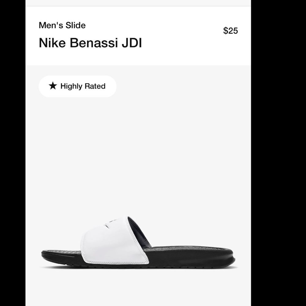 ❌SOLD❌Men’s Nike Benassi JDI Slides